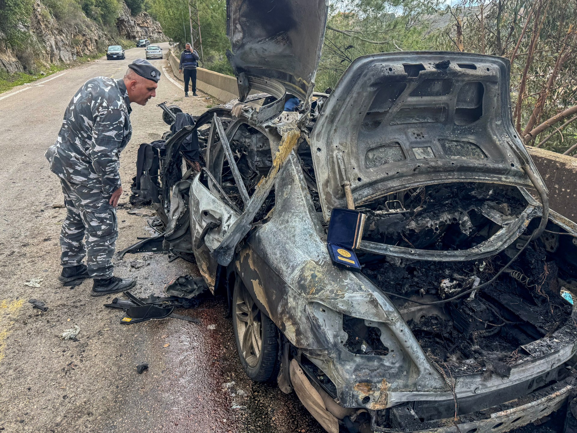 Three journalists killed in Israeli strike on marked press car in Lebanon