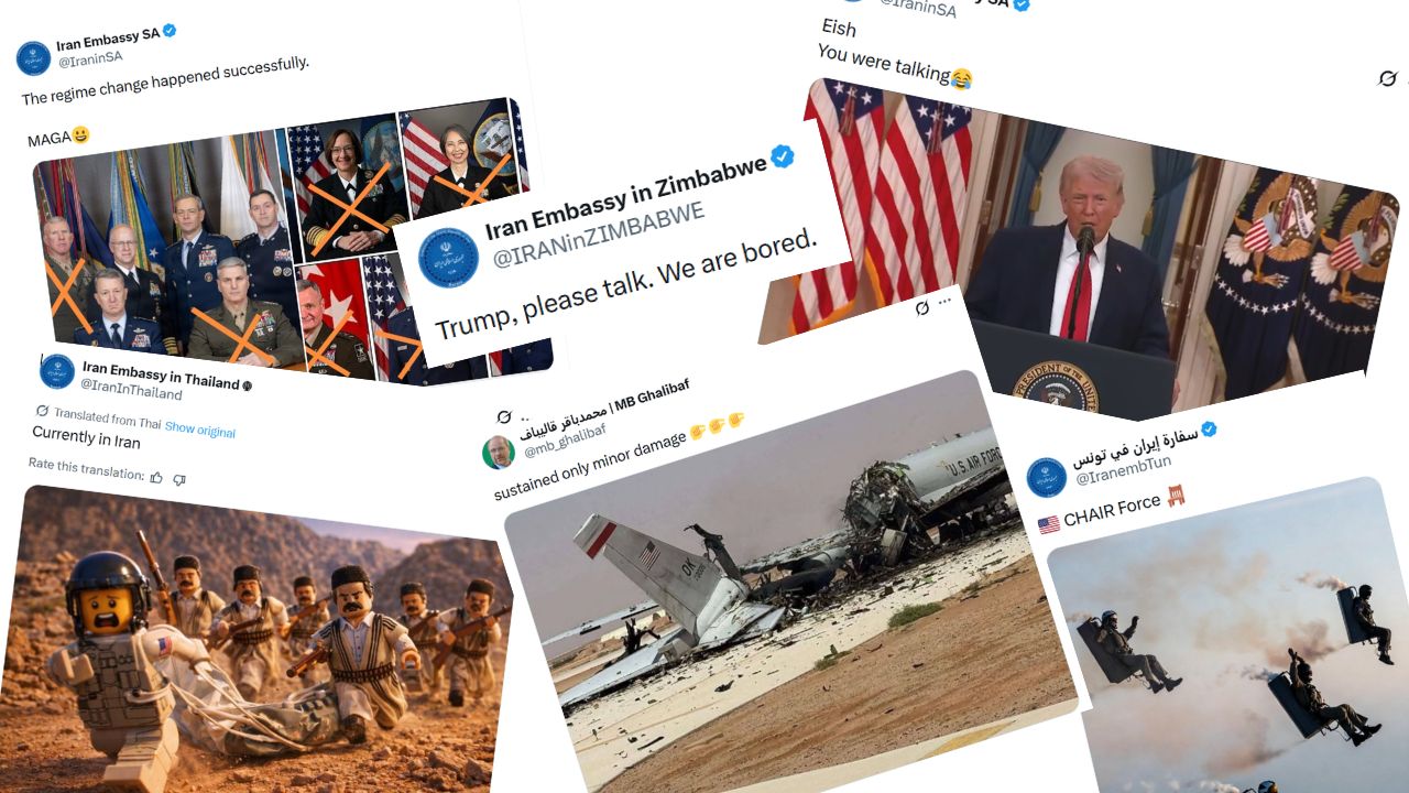 ‘Trump, please talk. We are bored’: How Iran is using the internet to fight US and Israel