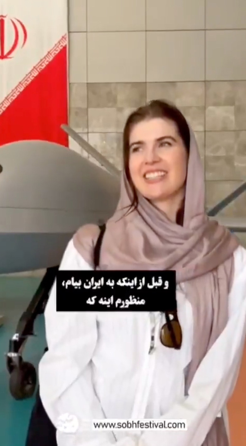 Vile NYC nurse who went on demented antisemitic tirade in Times Square traveled to Iran on propaganda trip