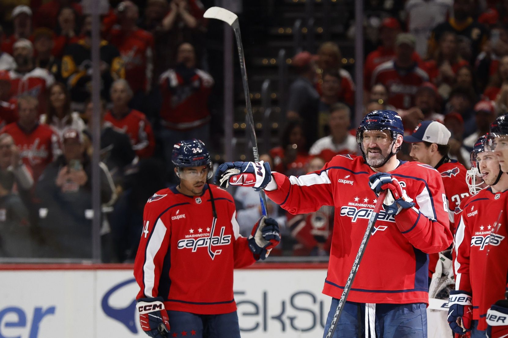 Alex Ovechkin Explains Why He Waved Off Sidney Crosby’s Penguins’ Handshake Gesture
