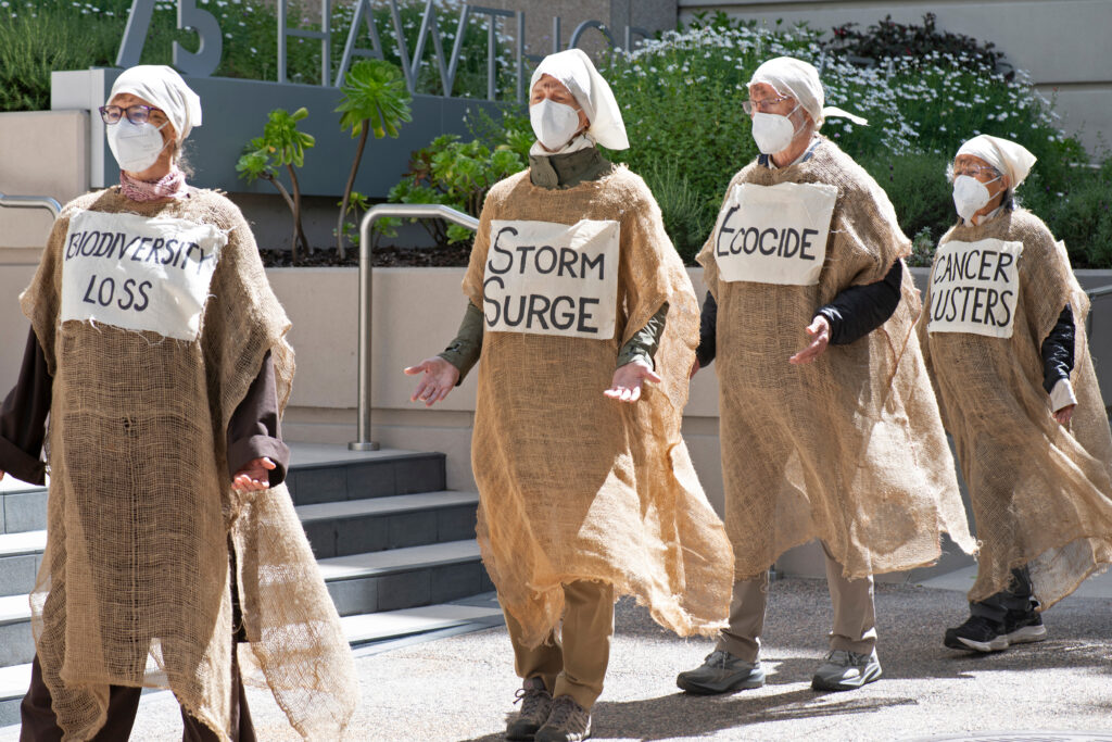 Climate Activists Stage Mock Funeral for Landmark Climate Rule