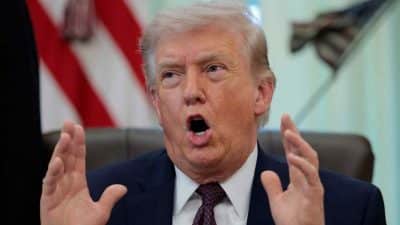 Trump won’t lift Iran siege without agreement, market reacts with 14.5-point drop