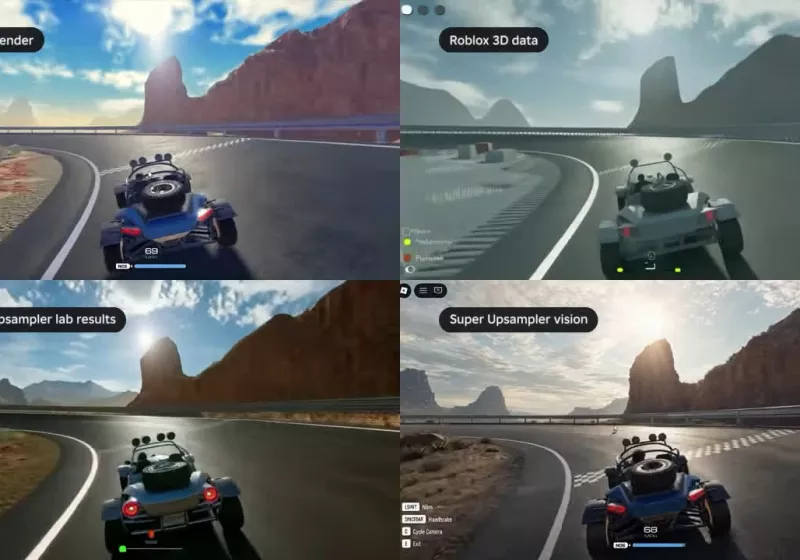 Roblox is testing a DLSS 5-like AI system that generates photorealistic visuals