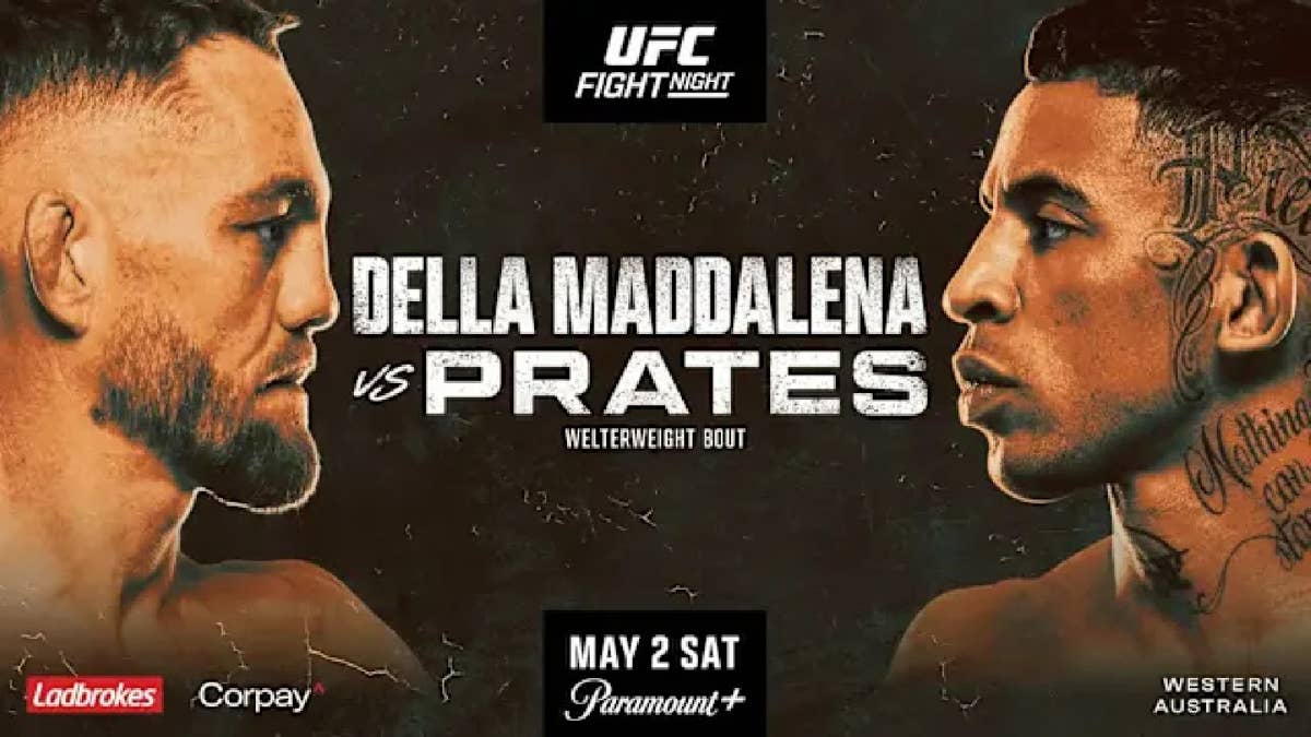 UFC Perth: Della Maddalena vs. Prates live results