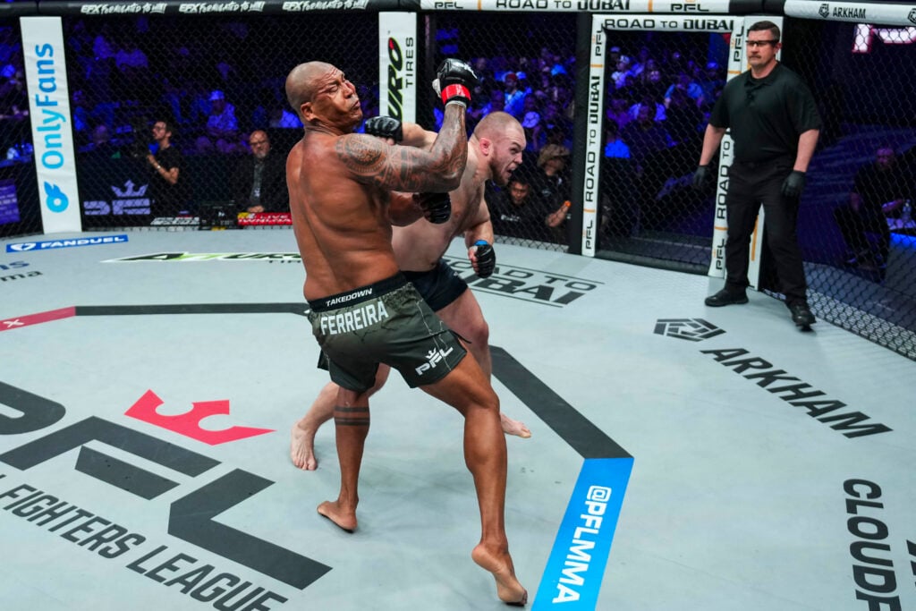 Renan Ferreira loses again as Francis Ngannou’s most recent MMA rival drops third straight PFL fight