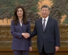 The Guardian view on China’s carrots and sticks: Trump should not soften on Taiwan when he visits Beijing | Editorial