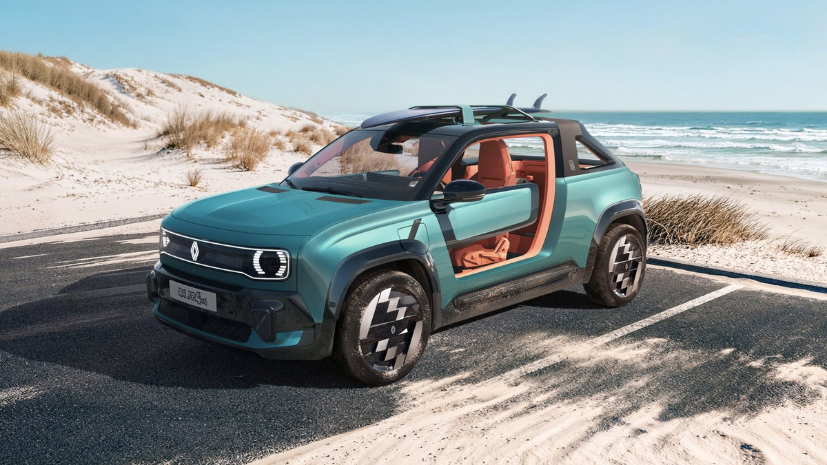 Renault Must Build this Open-Top 4 Beach Car Immediately