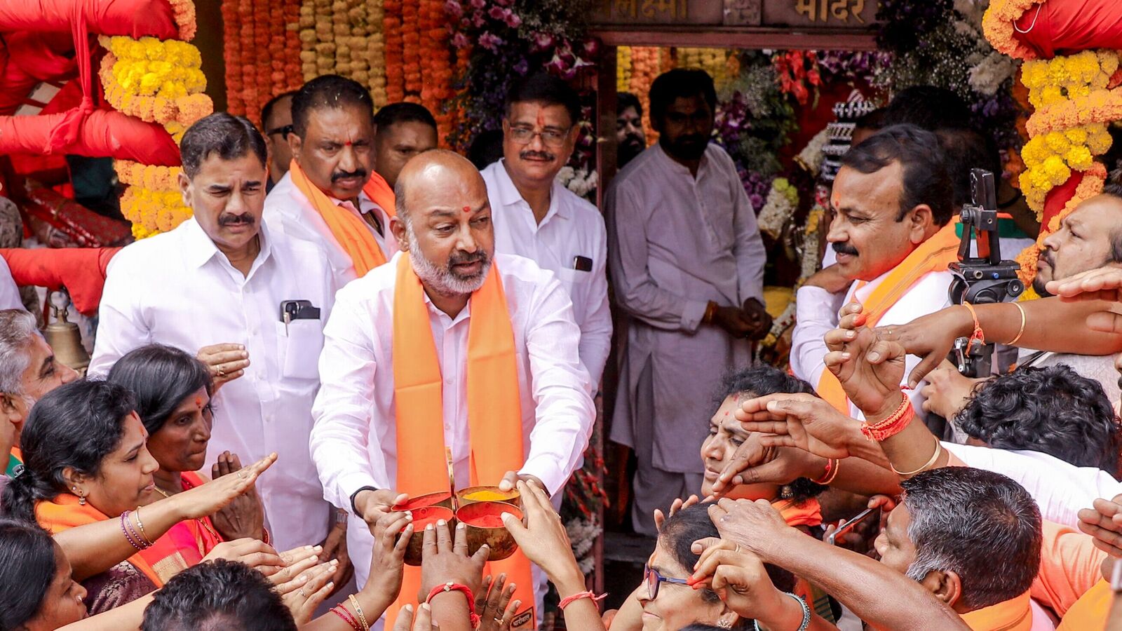 Union Minister Bandi Sanjay Kumar’s son Bhageerath surrenders amid POCSO investigation