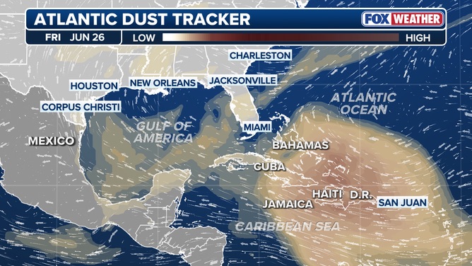 Saharan dust settles over hurricane breeding grounds – What it means for hurricane season
