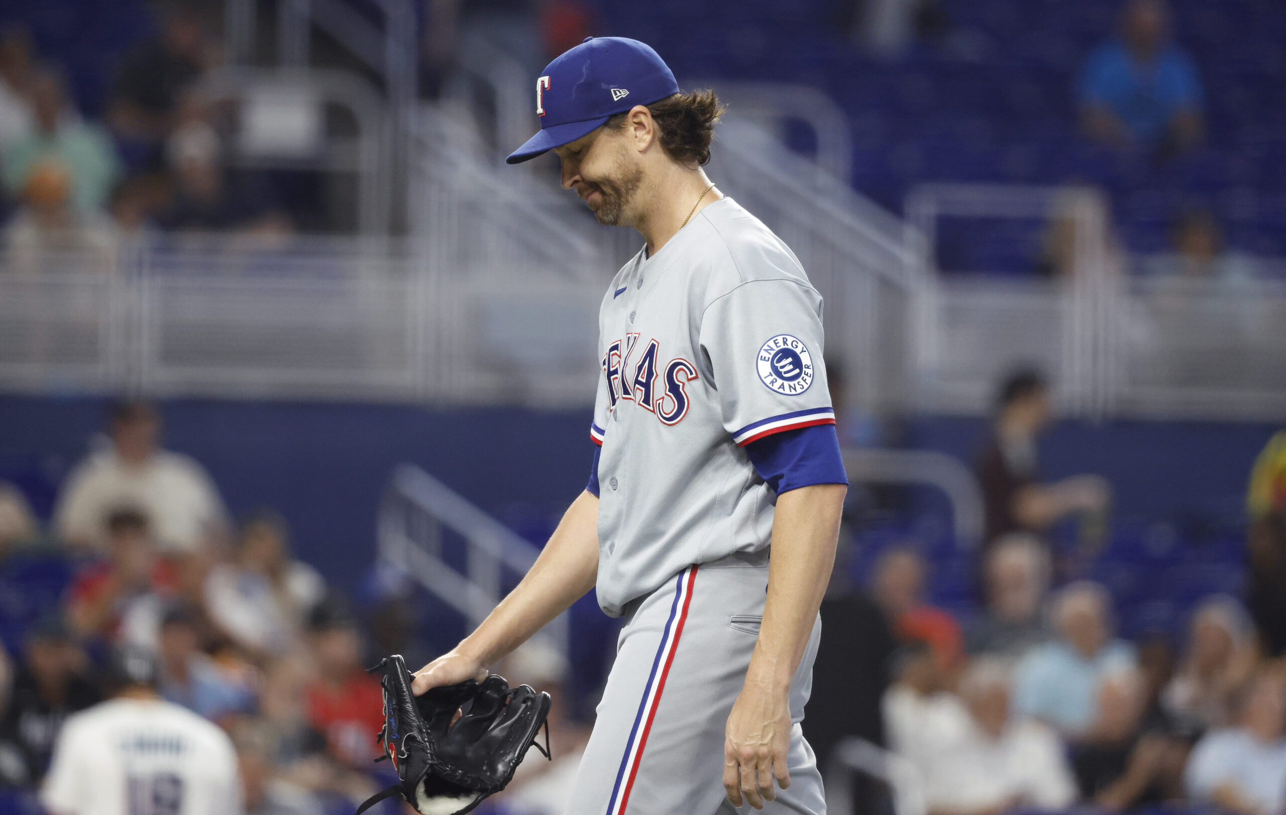 Jacob deGrom missing next start in Rangers injury worry