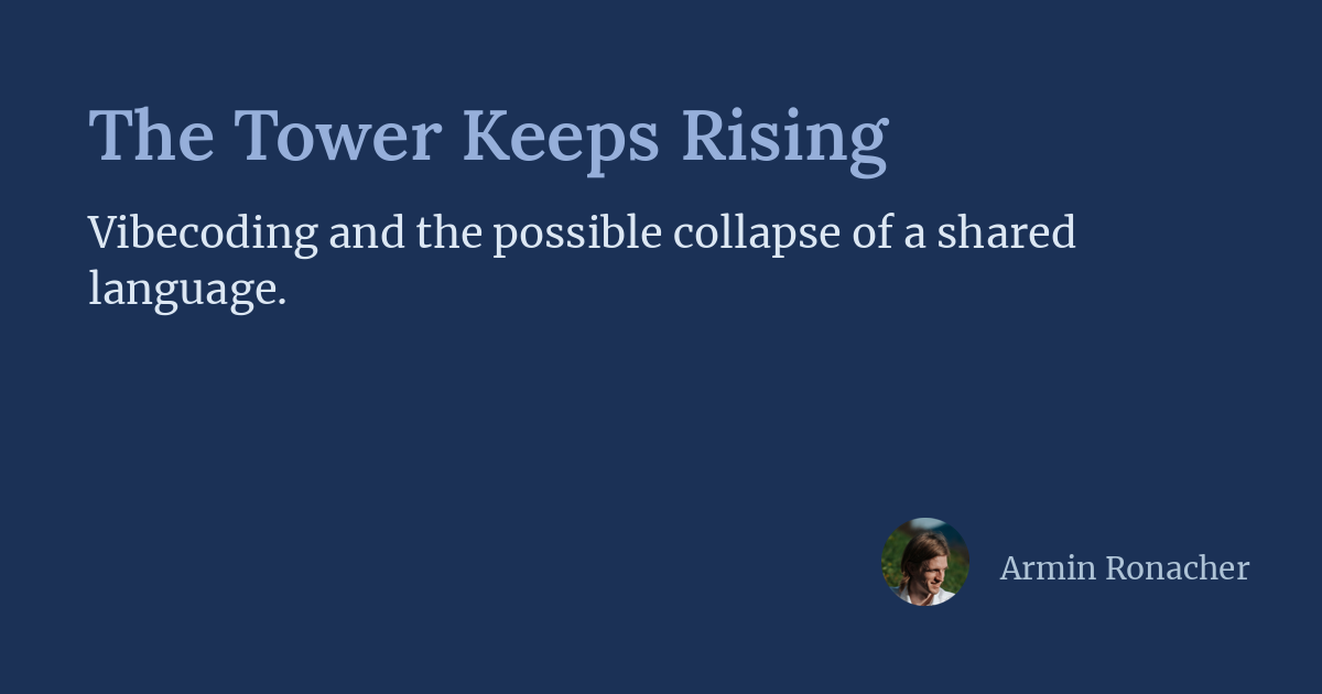 The Tower Keeps Rising