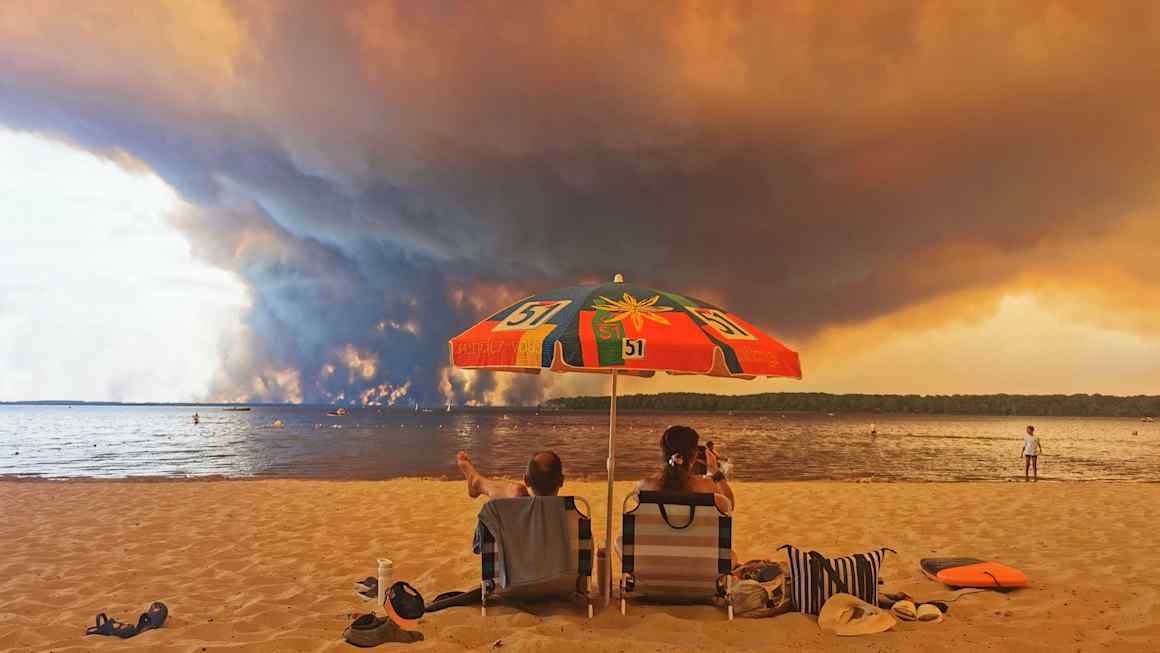 France and Spain evacuate 150,000 as ‘unprecedented’ wildfires spread