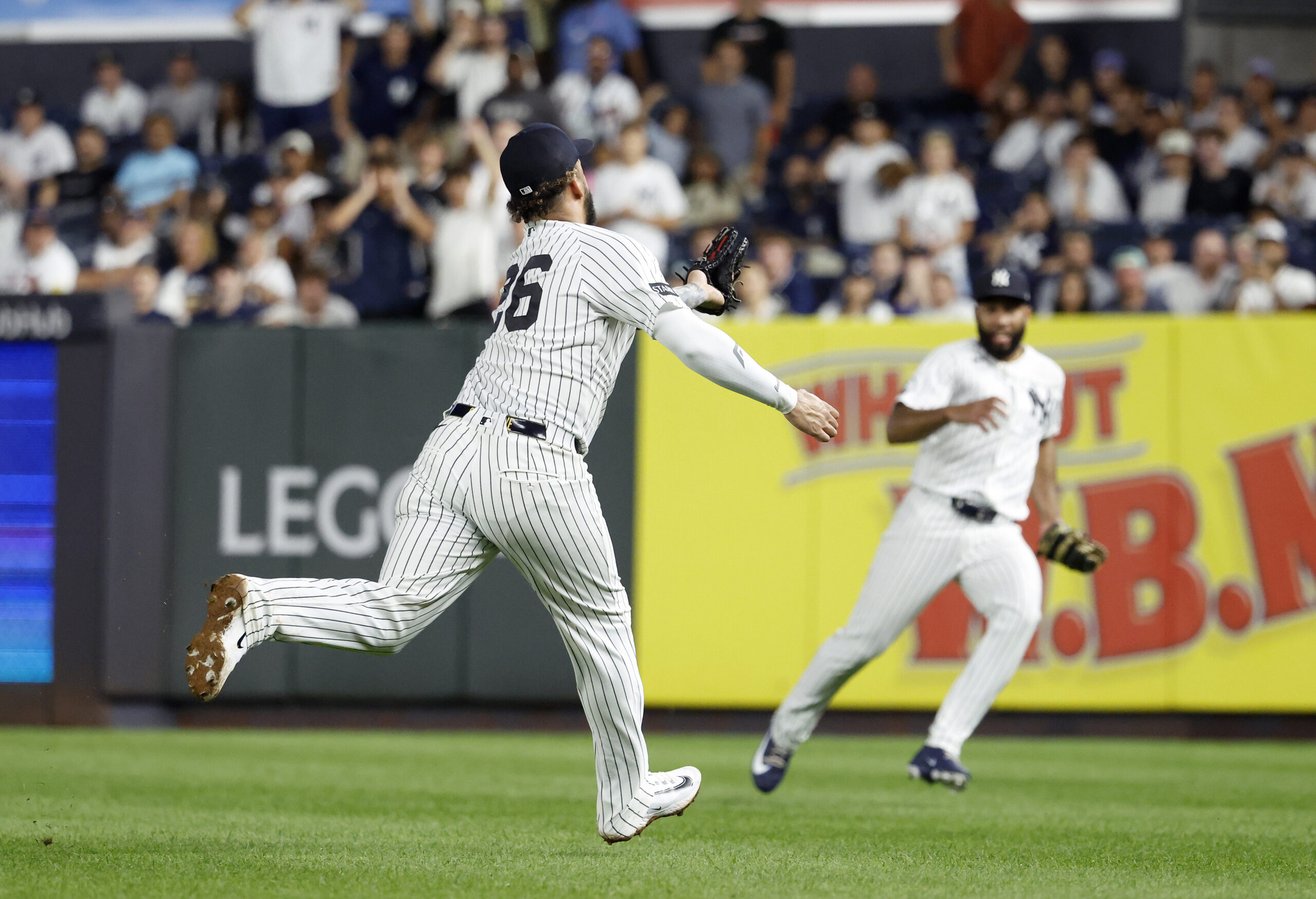 George Lombard Jr. and Luis Garcia Jr. save the day for Yankees with dazzling plays