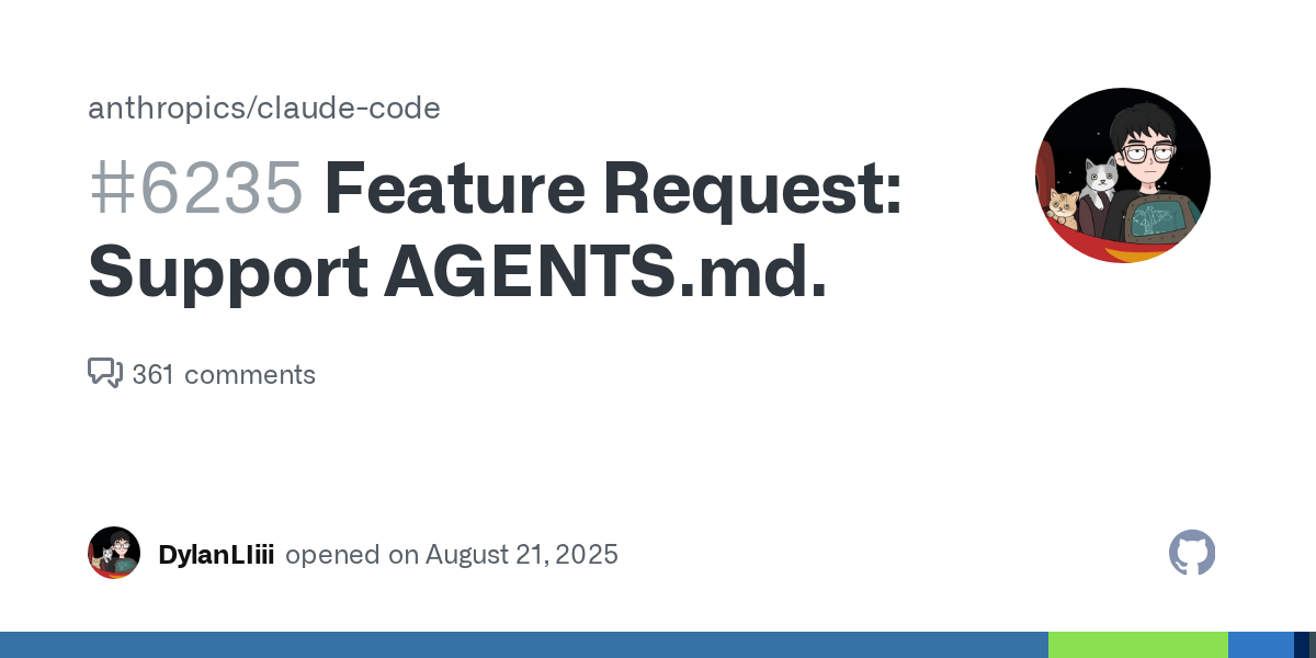 Feature Request: Support AGENTS.md