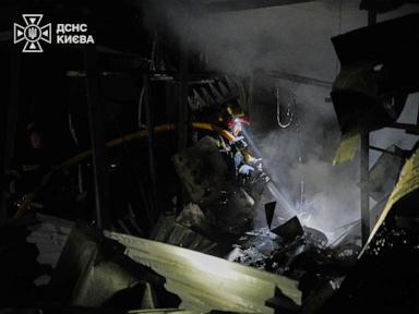 Russian barrage of drones and missiles on Ukraine’s capital region kills at least 11