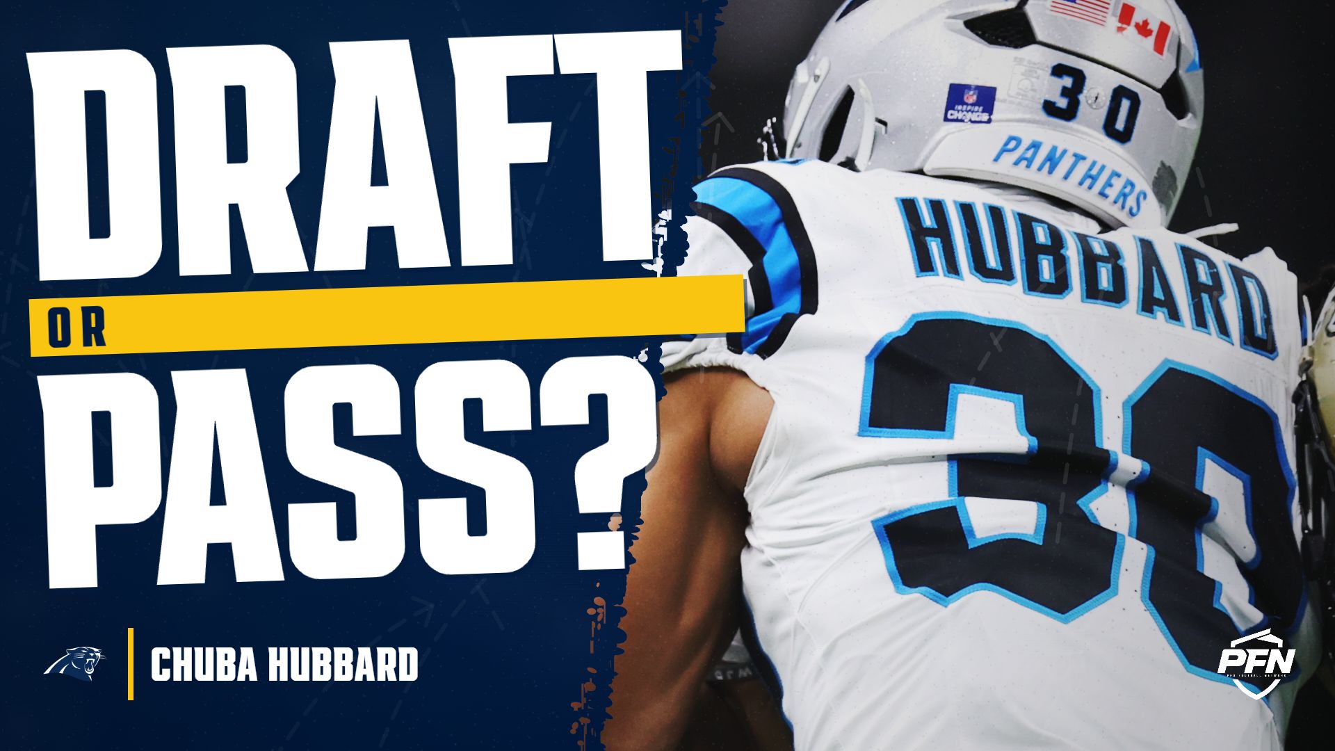 Chuba Hubbard Fantasy Prediction 2026: Only a Value Outside the Top 100 Picks
