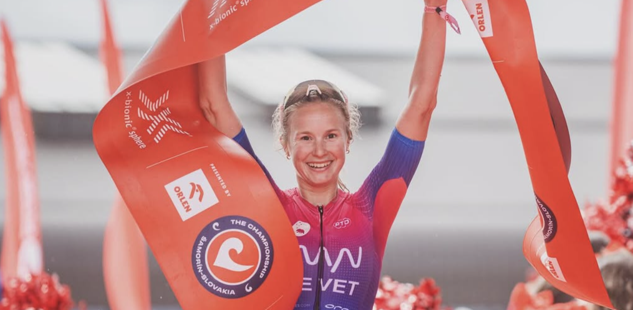 Hanne de Vet takes victory at Ironman 70.3 Emilia-Romagna during an already celebratory week