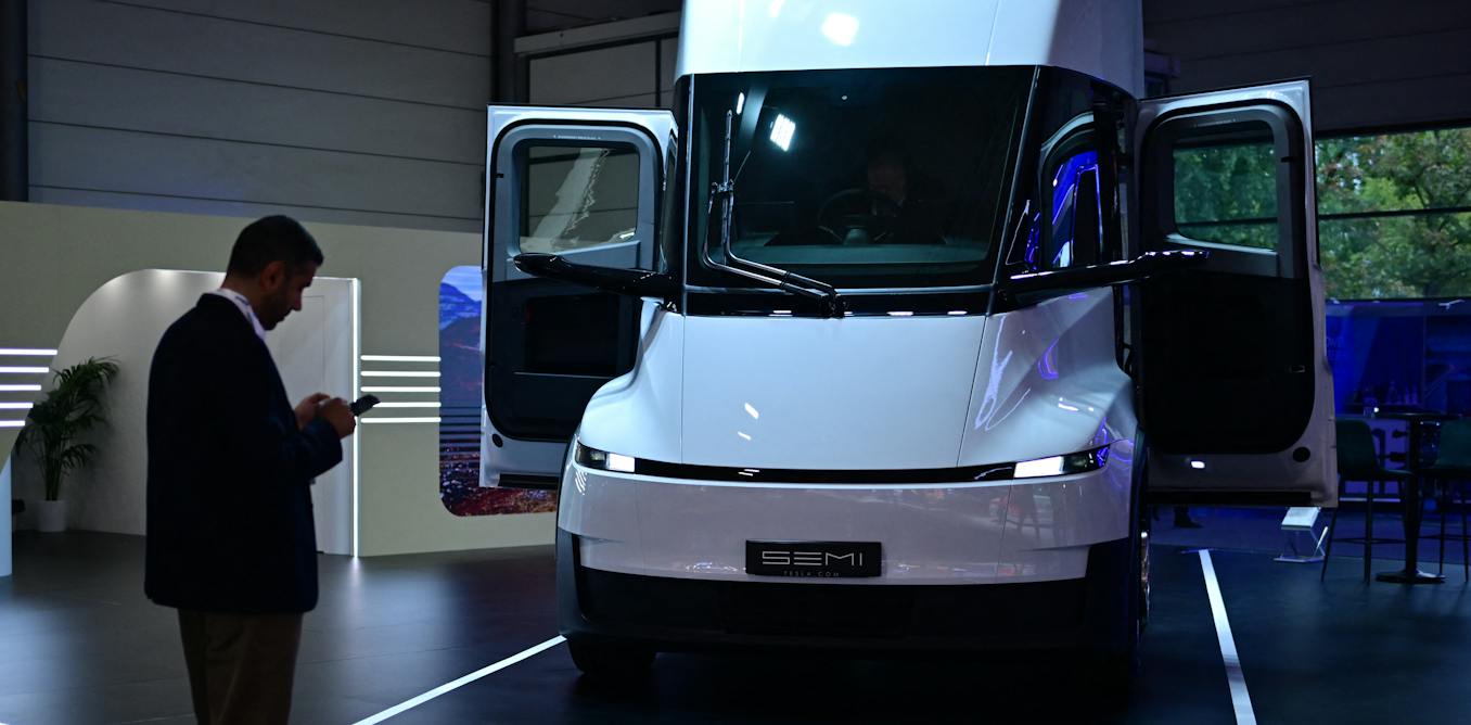 Electric long-haul trucks could become a reality sooner – if there’s no driver
