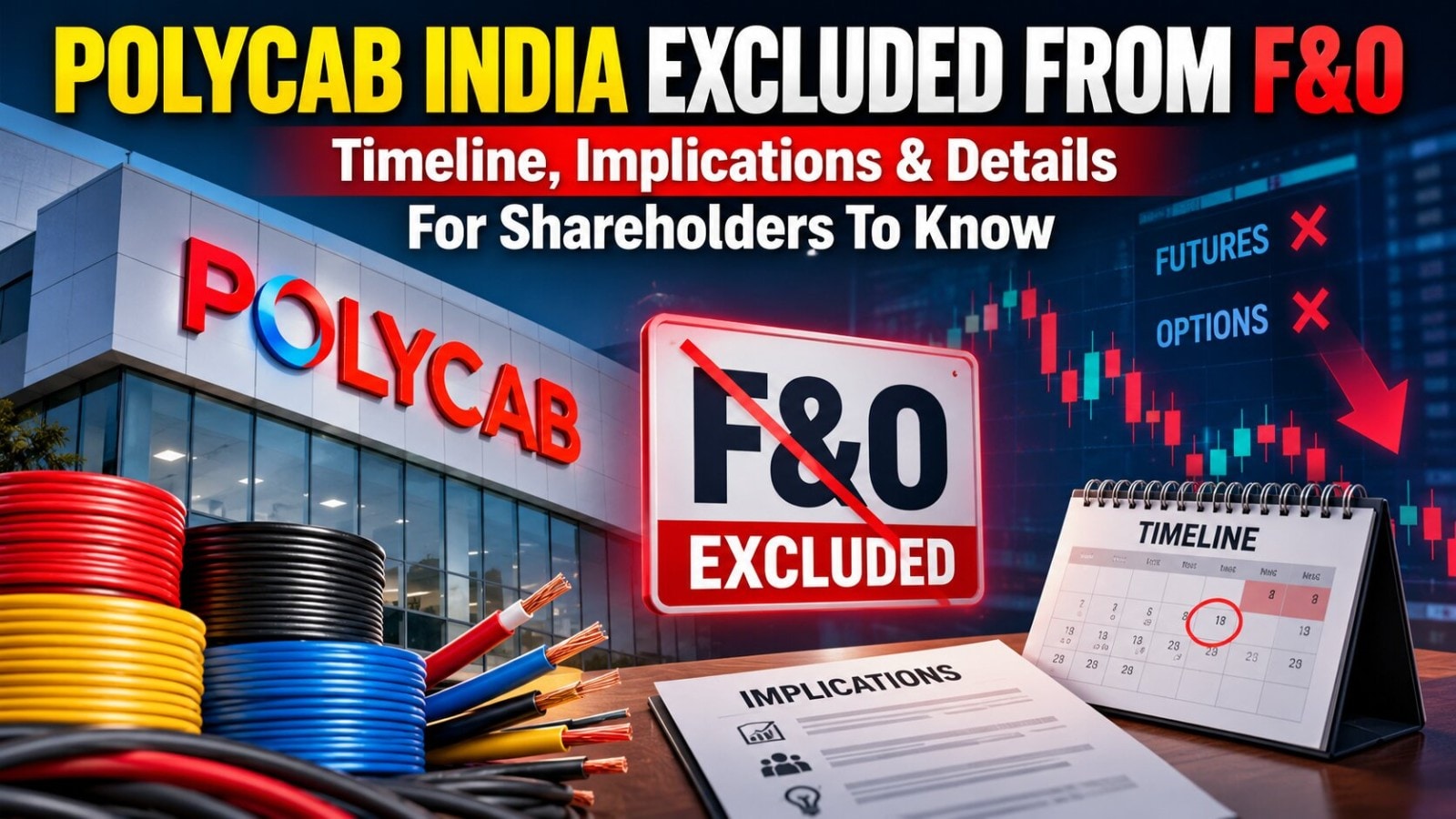 Polycab shares may react to F&O exclusion